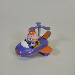 2009 Pbs Learning Curve Why Flyers Alpha Pig Helicopter Purple Orange