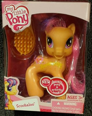 My Little Pony Scootaloo Pony Factory 3.  5 " Hasbro Collectible