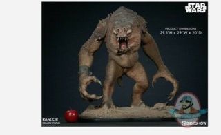 Star Wars Rancor Deluxe Statue Sideshow Collectibles 300686