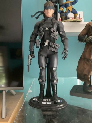 Metal Gear Solid 2 Solid Snake 1/6 Custom Figure Hot Toys Etc