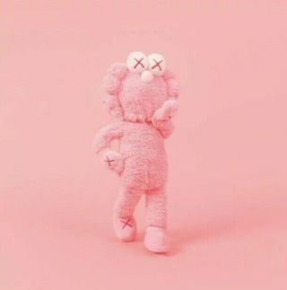 KAWS BFF Pink Plush MoMA Limited Edition 3000 2019 Release Confirmed In Hand 2