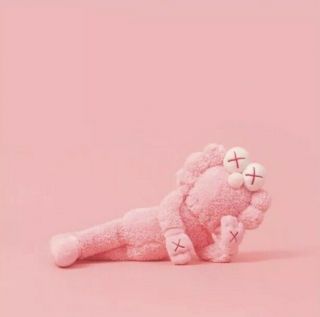 KAWS BFF Pink Plush MoMA Limited Edition 3000 2019 Release Confirmed In Hand 3