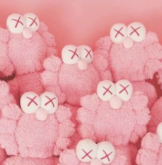 KAWS BFF Pink Plush MoMA Limited Edition 3000 2019 Release Confirmed In Hand 4