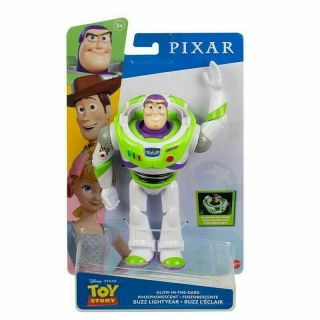 Buzz Lightyear Glow In The Dark Disney Pixar Toy Story Posable Action Figure 8 "