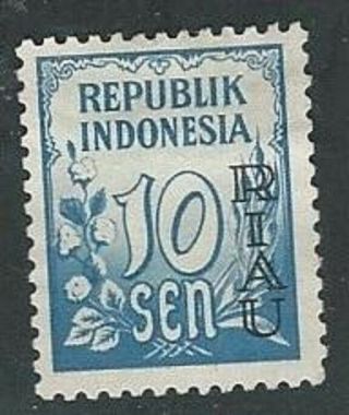 Indonesia - Riau Archipelago - Scott 3 - Mh