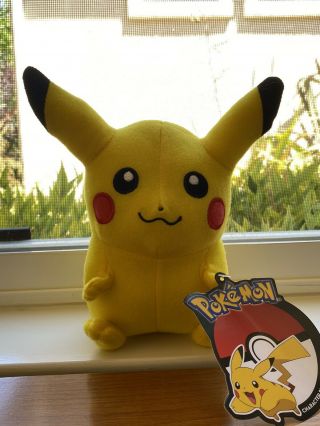 Pokémon Nintendo Pikachu 9” Character Stuffed Animal Plush Toy With Tags