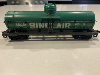 Vintage Ho Scale Sinclair Sdrx 3827 Tanker Train
