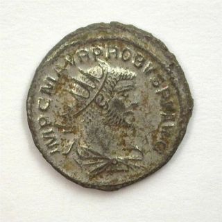 Probus 276 - 282 Ad.  Silvered Ae Antoninianus Clementia Temp C - 91 Ric 920