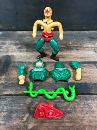 Motu King Hiss Complete 1980s Masters Of The Universe Mattel Action Figure