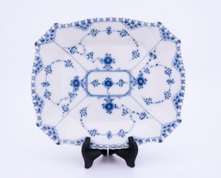 Serving Dish 1143 - Blue Fluted - Royal Copenhagen - Full Lace - 1st Quality
