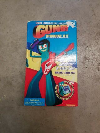 Vintage Gumby Disguise Kit Artist With Floppy Disk 1996