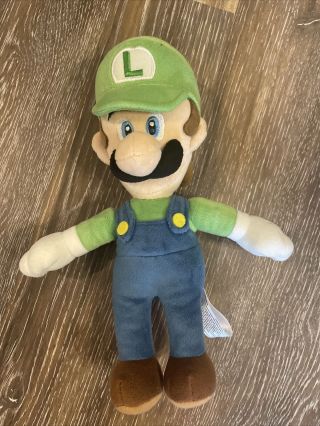 10 " Mario Bros Luigi Series Plush Toy Doll Animal Stuffed Kid Gift Sh