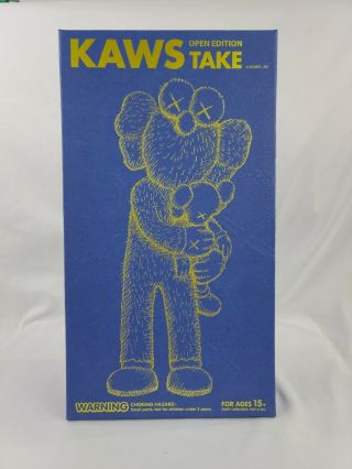 Kaws - Take Blue Vinyl Figure | Medicom Toy | Limited Edition |