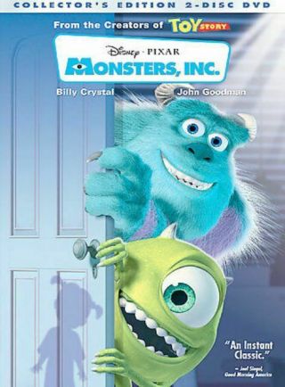 Monsters,  Inc.  (dvd,  2002,  2 - Disc Set,  Collector 