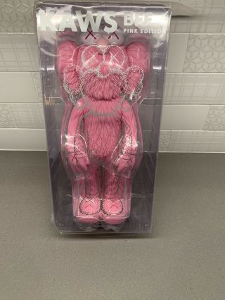 Kaws Bff - Open Edition Vinyl Figure Pink - Never Opened