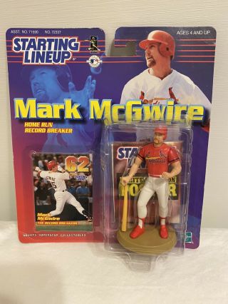 1999 Starting Lineup Slu St.  Louis Cardinals Mark Mcgwire Home Run Mlb Vintage