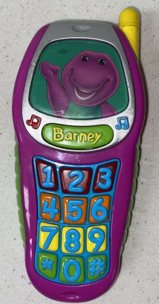 Barney And Friends Best Manners Toy Cell Phone 2017 Behaviors Learning Mattel