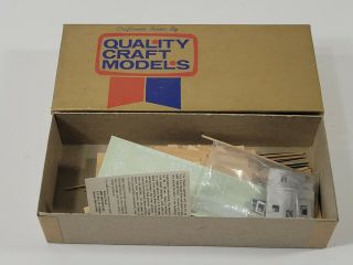 Quality Craft Models Ho Scale B & O I - 5 Caboose 332 Wood Kit