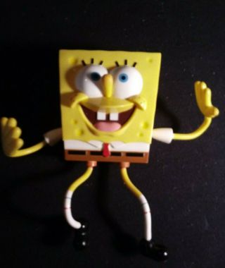 Spongebob Squarepants Bendable Figure Figurine Toy 2006 Viacom