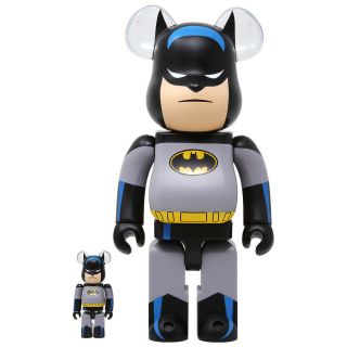 Medicom BE@RBRICK Batman Animated 100 400 Bearbrick Figure Set 5