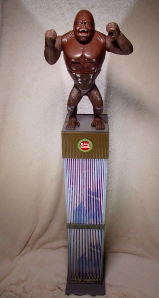 Vhtf 1976 Mego Action Figure King Kong Against The World Toy 46 " Playset Beauty