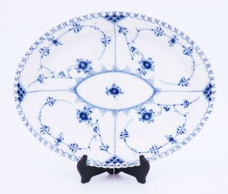 Platter 1148 - Blue Fluted - Royal Copenhagen - Full Lace - 1st Quality