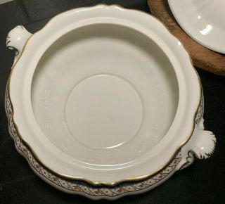 Royal Doulton Booths Real Old WIllow Round Soup Tureen with Lid England - 6