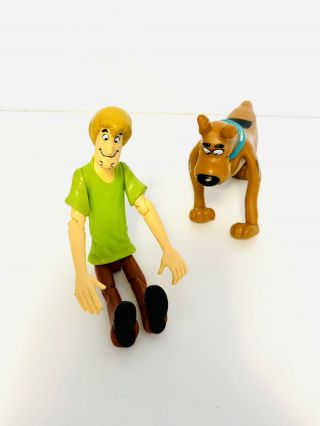 2001 Hanna - Barbera Scooby Doo Shaggy And Scooby Figures