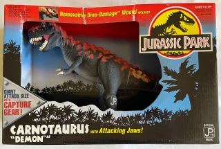 Vintage Jurassic Park Carnotaurus “demon” 1993 Collectible