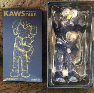 Kaws Take Blue Never Opened Authentic