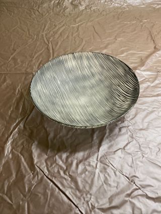 Baldwin Guggisberg Nonfoux Art Glass ‘96 B789 Textured Bowl Signed 2