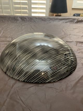 Baldwin Guggisberg Nonfoux Art Glass ‘96 B789 Textured Bowl Signed 5