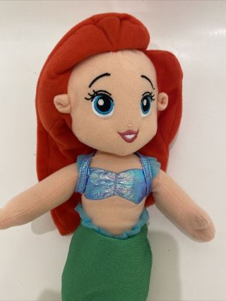 Disney Little Mermaid Ariel 12 " Plush Stuffed Doll Fisher Price 2002
