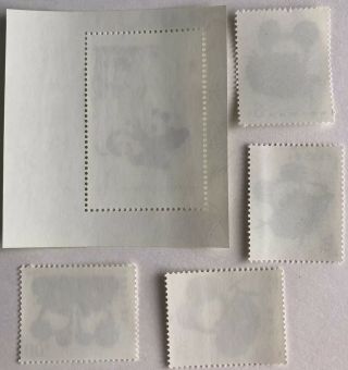 1985 People’s Rep.  Of China Panda Stamp Set | Sc 1983 - 7| ALL MNH OG 2