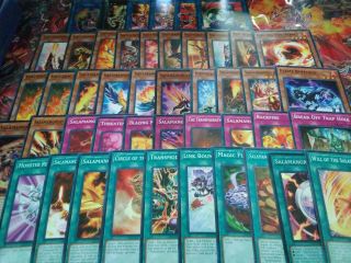 Yu - Gi - Oh Cards Salamangreat Deck Collectable Trading Card Game Structure Deck.