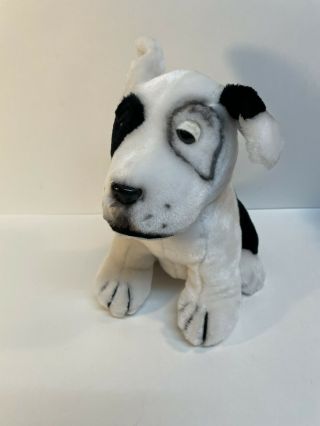 Vintage Little Rascals 9 " Pete The Pup Plush Stuffed Dog King World 1986