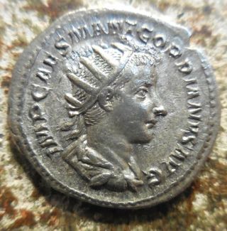 Gordian Iii Silver Antoninianus (22 Mm 3.  86 G) Rome,  238 Ad.  Jupiter