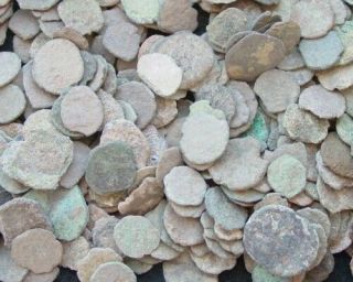 @lot Of 20 Ancient Roman Coins Uncleaned & Extra Coins Added