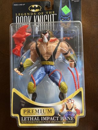 Legends Of The Dark Knight Batman Lethal Impact Bane Action Figure 1996 Kenner