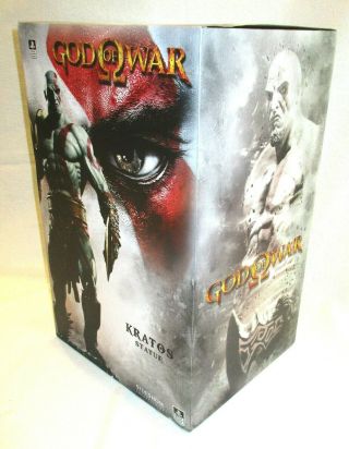 Kratos God Of War Sideshow Collectibles Polystone Statue Maquette 42