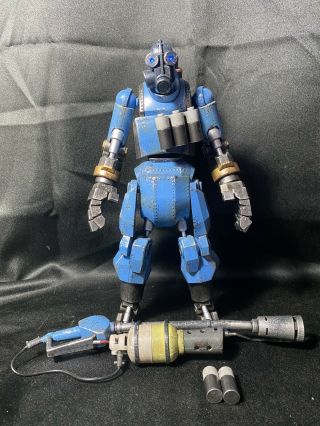 Team Fortress 2 3a Blue Robot Pyro Figure