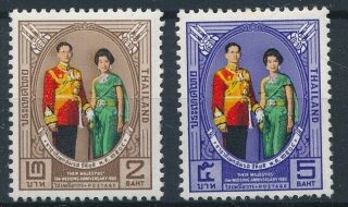 [50520] Thailand 1965 Good Set Mnh Very Fine Stamps $55
