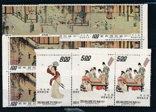 [50256] China Formosa 1974 2x Good Set Mnh Very Fine Stamps