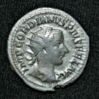 Roman Empire,  Gordian Iii,  Ar Antoninianus,  238 - 244 Ad