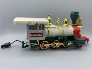 Toy State Engine Car North Pole Christmas Express Train Animated Vintage