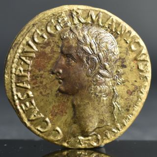 Gaius Caligula Æ Sestertius Roman Empire 37 - 38 Ad Bronze Coin Novelty Strike