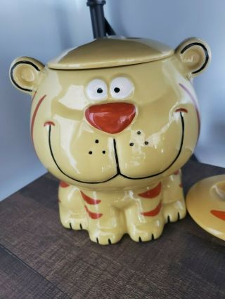 Cookie Jar Holt Howard Yellow Tiger