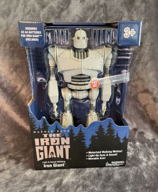 The Iron Giant Light & Sound Walking Robot Toy,  15 Inch
