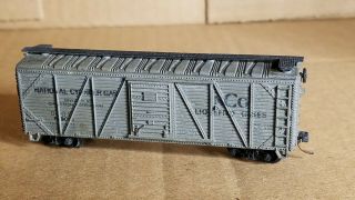 Ns7 N Scale Box Car Micro Train Couplers National Cylinder Gas Ncg Weathered