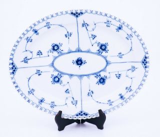 Platter 1148 - Blue Fluted - Royal Copenhagen - Full Lace - 2nd Quality